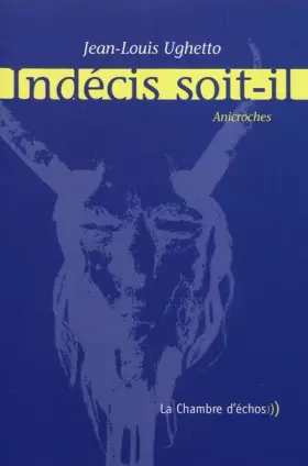 Couverture du produit · Indecis Soit Il