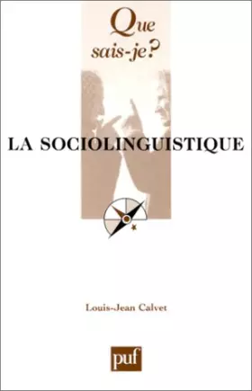 Couverture du produit · La Sociolinguistique