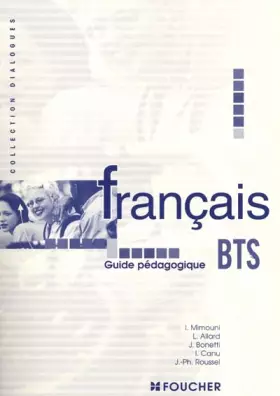 Couverture du produit · Français : BTS (Guide pédagogique)