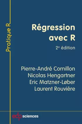 Couverture du produit · Régression avec R - 2e édition