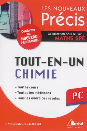 Couverture du produit · Chimie PC - Nouveau programme 2014