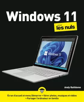Couverture du produit · Windows 11 pour les Nuls