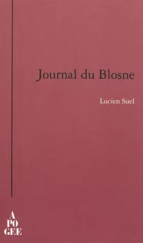 Couverture du produit · Journal du Blosne