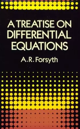 Couverture du produit · A Treatise on Differential Equations