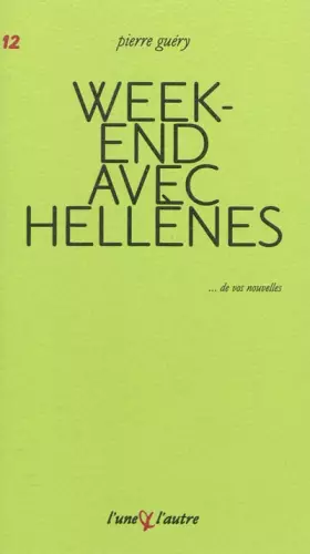 Couverture du produit · Week-end avec Hellènes