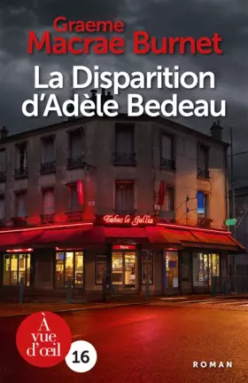 Couverture du produit · La Disparition d'Adèle Bedeau