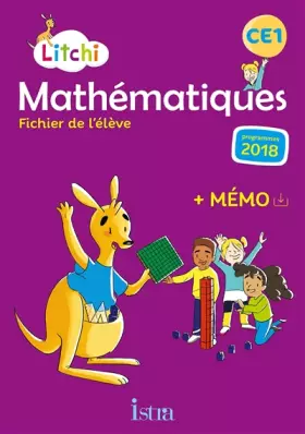 Couverture du produit · Litchi Mathématiques CE1 - Fichier élève - Ed. 2019