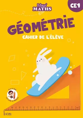 Couverture du produit · Mouv' Maths - Cahier de géométrie CE1 - Ed. 2023