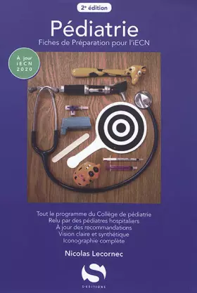 Couverture du produit · Pédiatrie: Fiches de préparation pour l'IECN à jour IECN 2020