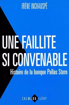 Couverture du produit · Une faillite si convenable