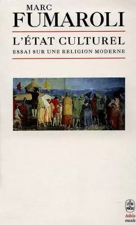 Couverture du produit · L'Etat culturel : une religion moderne