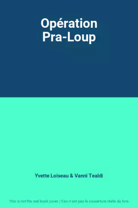 Couverture du produit · Opération Pra-Loup