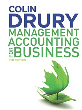 Couverture du produit · Management Accounting for Business