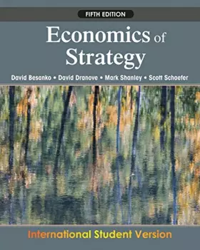 Couverture du produit · Economics of Strategy