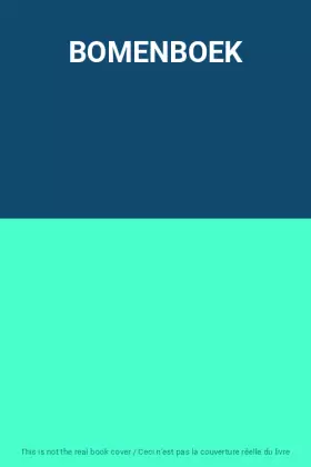 Couverture du produit · BOMENBOEK