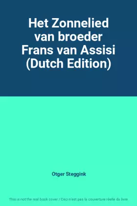Couverture du produit · Het Zonnelied van broeder Frans van Assisi (Dutch Edition)