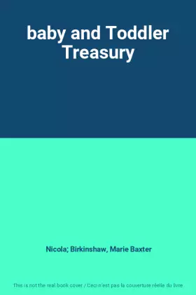 Couverture du produit · baby and Toddler Treasury
