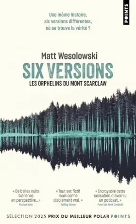 Couverture du produit · Six versions - Tome 1 : Les Orphelins du Mont Scarclaw