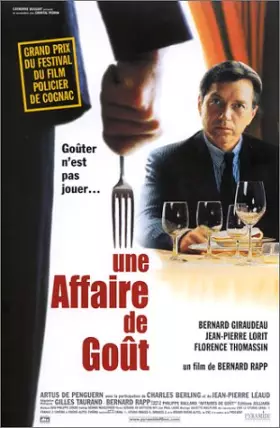 Couverture du produit · Une affaire de goût