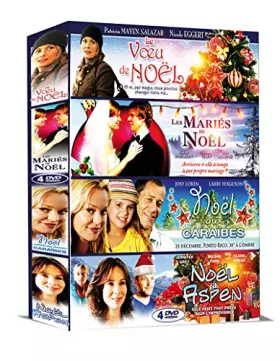 Couverture du produit · Christmas-Coffret 4 Films : Le voeu mariés Caraïbes + Noël à Aspen