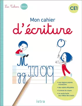 Couverture du produit · Mon cahier d'écriture CE1 - Cahier élève - Ed. 2022