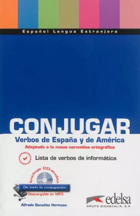 Couverture du produit · Conjugar verbos de Espana y de America - Livre + CD