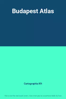 Couverture du produit · Budapest Atlas