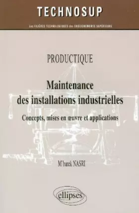 Couverture du produit · Productique Maintenance des Installations Industrielles