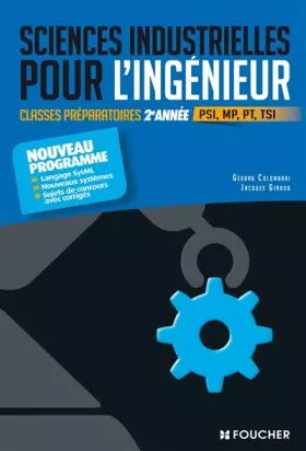Couverture du produit · Sciences industrielles pour l'ingénieur - Classes préparatoires scientifiques - 2e année