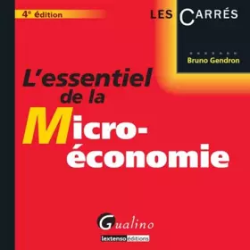 Couverture du produit · L'essentiel de la micro-économie