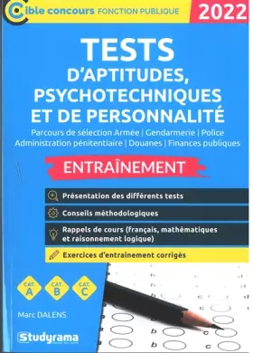 Couverture du produit · Tests d’aptitudes, psychotechniques et de personnalité – Entraînement: 2022 – Catégories A, B, C