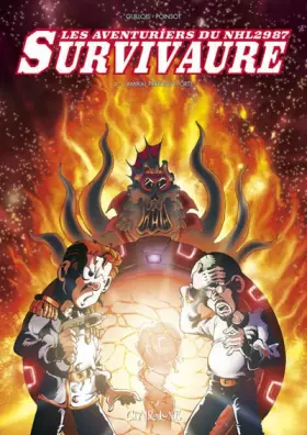Couverture du produit · Les Aventuriers du NHL 2987 Survivaure, Tome 4 : L'Amiral prend la porte