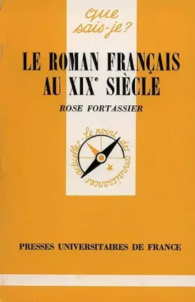 Couverture du produit · Le roman français au XIXe siècle
