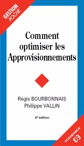 Couverture du produit · Comment optimiser les approvisionnements, 4e éd.