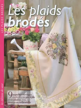 Couverture du produit · Les plaids brodés