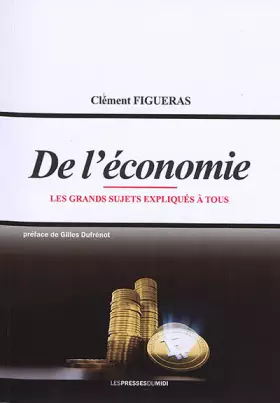 Couverture du produit · De l'économie