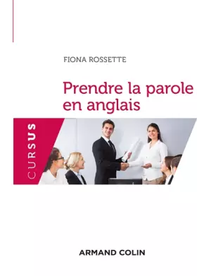 Couverture du produit · Prendre la parole en anglais