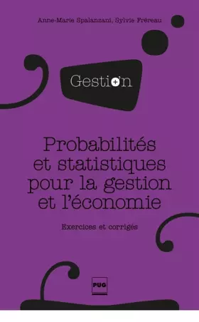 Couverture du produit · PROBABILITES ET STATISTIQUES POUR LA GESTION ET ECO NV COUV