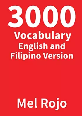 Couverture du produit · 3000 Vocabulary English and Filipino Version