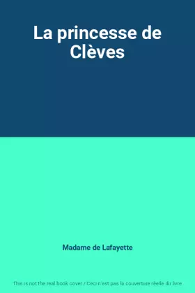 Couverture du produit · La princesse de Clèves