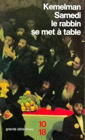 Couverture du produit · Samedi le rabbin se met à table