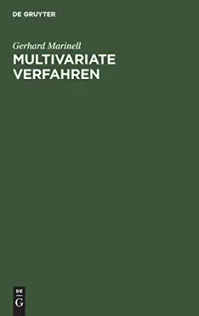 Couverture du produit · Multivariate Verfahren: Einführung für Studierende und Praktiker