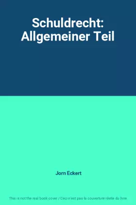 Couverture du produit · Schuldrecht: Allgemeiner Teil
