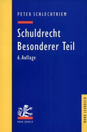 Couverture du produit · Schuldrecht, Besonderer Teil