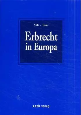 Couverture du produit · Praxishandbuch "Erbrecht in Europa"