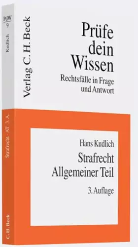 Couverture du produit · Strafrecht Allgemeiner Teil (Prüfe dein Wissen: Rechtsfälle in Frage und Antwort)