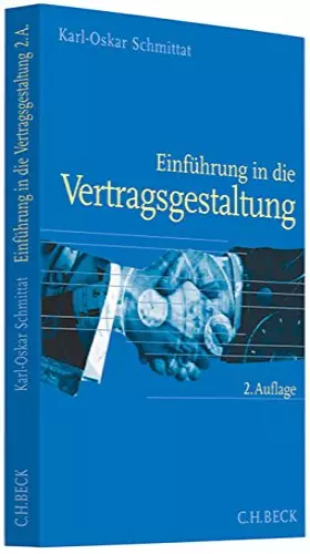 Couverture du produit · Einführung in die Vertragsgestaltung
