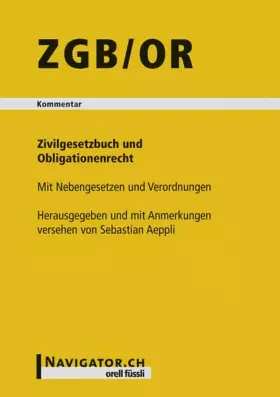 Couverture du produit · ZGB/OR Gesetze: Zivilgesetzbuch und Obligationenrecht