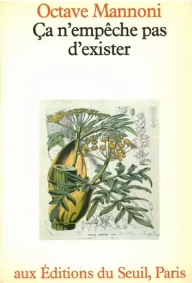 Couverture du produit · Ça n'empêche pas d'exister