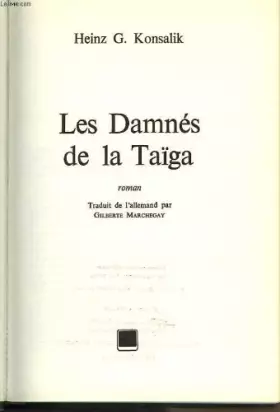 Couverture du produit · Les damnes de la taïga